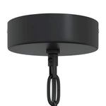 ZNTS Pendant Lamp E27 Black Ø 31 cm Iron 4103456