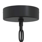 ZNTS Pendant Lamp E27 Black Ø 31 cm Iron 4103456