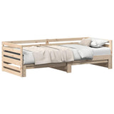 Day bed with Trundle without Mattress 80x200 cm 868188