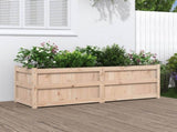 Garden Planter 150x50x50 cm Solid Wood Pine 837484