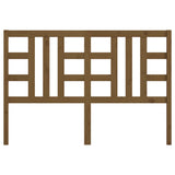 Bed Headboard Honey Brown 156x4x100 cm Solid Wood Pine 817848