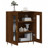 Sideboard Brown Oak 69.5x34x90 cm Engineered Wood 827771