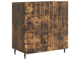Sideboard Smoked Oak 66 x 34.5 x 92 cm Engineered Wood 894410