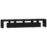TV Cabinet Black Engineered wood Large TV Cabinet Rectangular 3152787