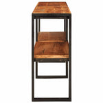 Console Table Brown 160 x 33 x 75 cm Solid acacia wood 4104740