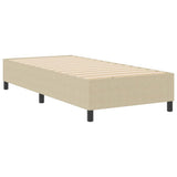 Platform Bed Frame Grey Green 80 x 200 cm Fabric 3337381