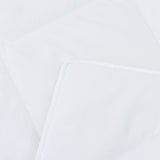 ZNTS Summer Duvet with Pillow 2 pcs White 155 x 220 cm Microfibre 3376407
