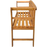 Garden Bench 157 cm Solid Acacia Wood 44131