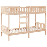 Bunk Bed 75x190 cm Solid Wood Pine 3308607