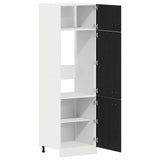 Hanging Cabinet Lyon Black Oak 60 x 31 x 207 cm Engineered Wood 863149