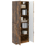 Cabinet Set 2 pcs Smoked Oak Engineered Wood 3416948