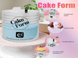 2Pcs Acrylic Cake Mold Round Mousse Cake Form Adjustable Cake Ring Bakery 37471876