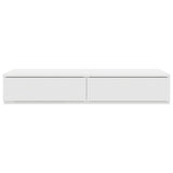 ZNTS Bed Drawers White 80x36,5x16,5 cm Engineered Wood 866923