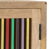 Sideboard 100x30x75 cm Solid Mango Wood 249866