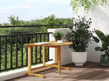 Folding Balcony Table 90x60x72 cm Solid Wood Acacia 364896