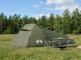 Tunnel Tent Olive Green 215 x 100 x 90 cm Polyester and Steel 42029034