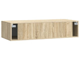 Wall-Mounted TV Cabinet Wall-mounted Sonoma Oak 98 x 41 x 30 cm 898017