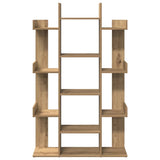 Book Cabinet Artisan Oak 86x25.5x140 cm Engineered Wood 856693