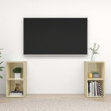 TV Cabinets 2 pcs Sonoma Oak 72x35x36.5 cm Engineered Wood 3079901