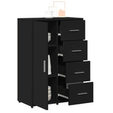 Sideboard Black 60x31x84 cm Engineered Wood 840507
