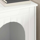Cat House Gloss White 53 x 52 x 62 cm Engineered Wood 8000711