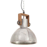 320530 Industrial Hanging Lamp 25 W Silver Round 30 cm E27