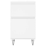 Sideboards 2 pcs White 40x35x70 cm Engineered Wood 831149