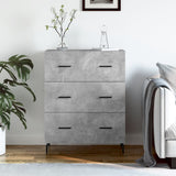Sideboard Concrete Grey 69.5x34x90 cm Engineered Wood 827872