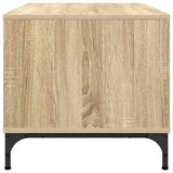 Coffee Table Sonoma Oak 90 x 49 x 46 cm Engineered Wood 883446