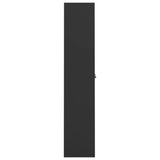 File Cabinet Black 105x40x180 cm Steel 339770