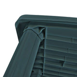 43593 Garden Table Green 101x68x72 cm Plastic