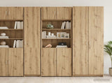 Storage Cabinet with Shelves Artisan Oak 70 x 42.5 x 225 cm 3446668