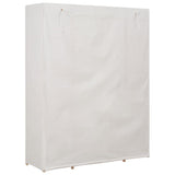 Wardrobe White Fir wood 135x40x170 cm Wardrobe Rectangular 248196