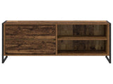 TV Cabinet Old Wood 100 x 36 x 49.5 cm Engineered Wood 886562