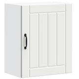 Kitchen Wall Cabinet Lucca White Engineered Wood 853797