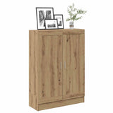 Book Cabinet Artisan Oak 82.5x30.5x115 cm Engineered Wood 856149