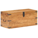 289641 Chest 90x40x40 cm Solid Acacia Wood