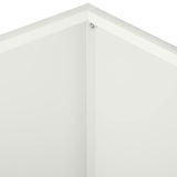 Garden Planter 2 pcs White 60 x 60 x 30 cm Cold-rolled Steel 8005053