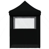 Party Tent Folding Black 200 x 200 x 306 cm Oxford Fabric 42023539