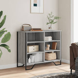 Sideboard Grey Sonoma 91x35.5x74.5 cm Engineered Wood 848552