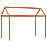 Loft Bed Frame Wax Brown 90 x 190 cm Solid Pine Wood 3422774