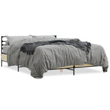 Bed Frame without Mattress Sonoma Oak 160x200 cm 3280053