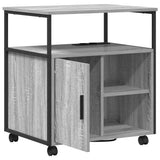 Cabinet with Charging Station Grey Sonoma 61 x 46 x 67 cm 859833