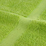 6 Piece Premium Towel Set SOLUND Apple Green 600 gsm 137568