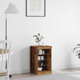 LED Sideboard Old Wood 41 x 37 x 67 cm Engineered Wood 863051