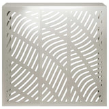 Air Conditioner Cover Silver 110 x 50 x 105 cm Stainless Steel 8014119
