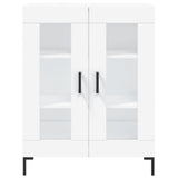 Highboard White 69.5x34x180 cm Engineered Wood 3189317