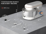 1300W Kitchen Stand Mixer, with Accessories - White T3398P344382