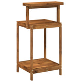 Outdoor Potting Bench 56.5 x 48.5 x 107 cm Solid Acacia Wood 903082