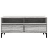 TV Cabinet Grey Sonoma 100x34.5x44.5 cm Engineered Wood 831907